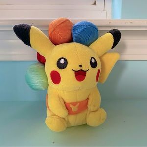 Pokémon Center Japan Balloon Pikachu 6.5” plush